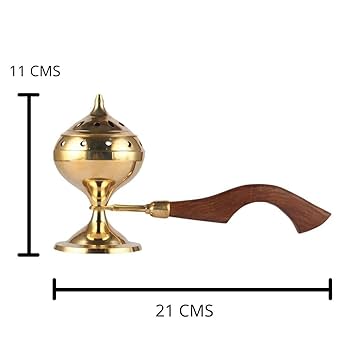 【新品未使用品】BRASS INCENSE STAND Amazon.com: IBA Indianbeautifulart Brass Incense Burner